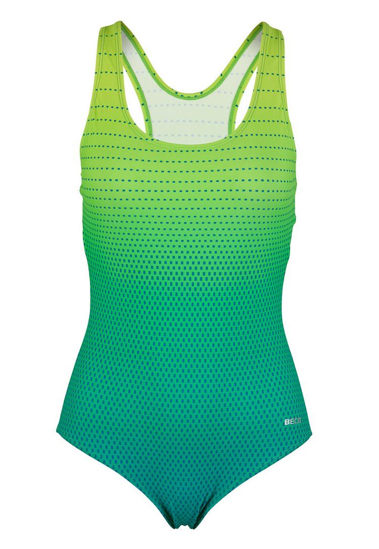 BECO BEERMANN BECO BEERMANN Maxpower &ndash; Gradient Dots Badeanzug Damen - gr&uuml;n-blau - 0 | SportScheck