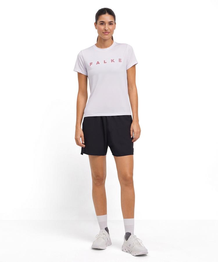 Falke Falke Trekking Logo T-Shirt Damen - white (2860) - 1 | SportScheck