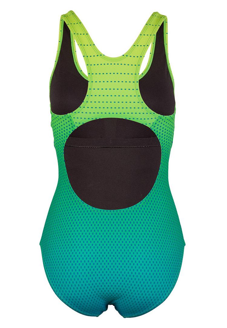 BECO BEERMANN BECO BEERMANN Maxpower &ndash; Gradient Dots Badeanzug Damen - gr&uuml;n-blau - 1 | SportScheck