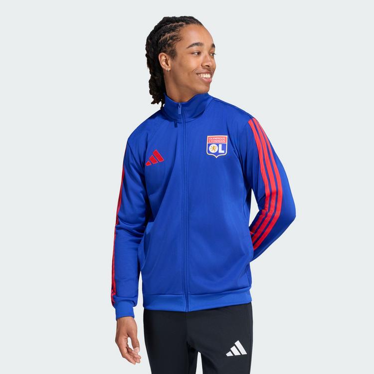 adidas adidas Olympique Lyon DNA Trainingsjacke Trainingsjacke Herren - Semi Lucid Blue - 0 | SportScheck