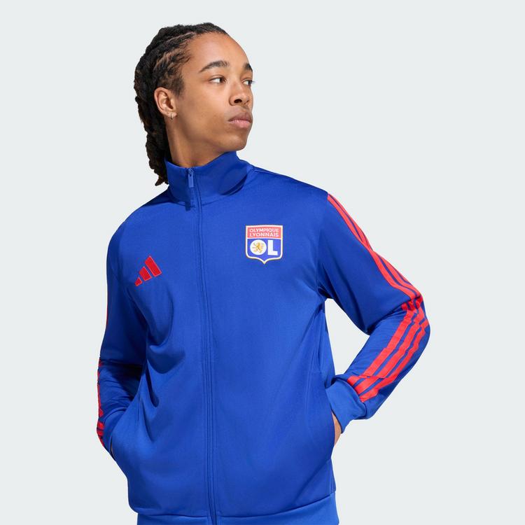 adidas adidas Olympique Lyon DNA Trainingsjacke Trainingsjacke Herren - Semi Lucid Blue - 0 | SportScheck