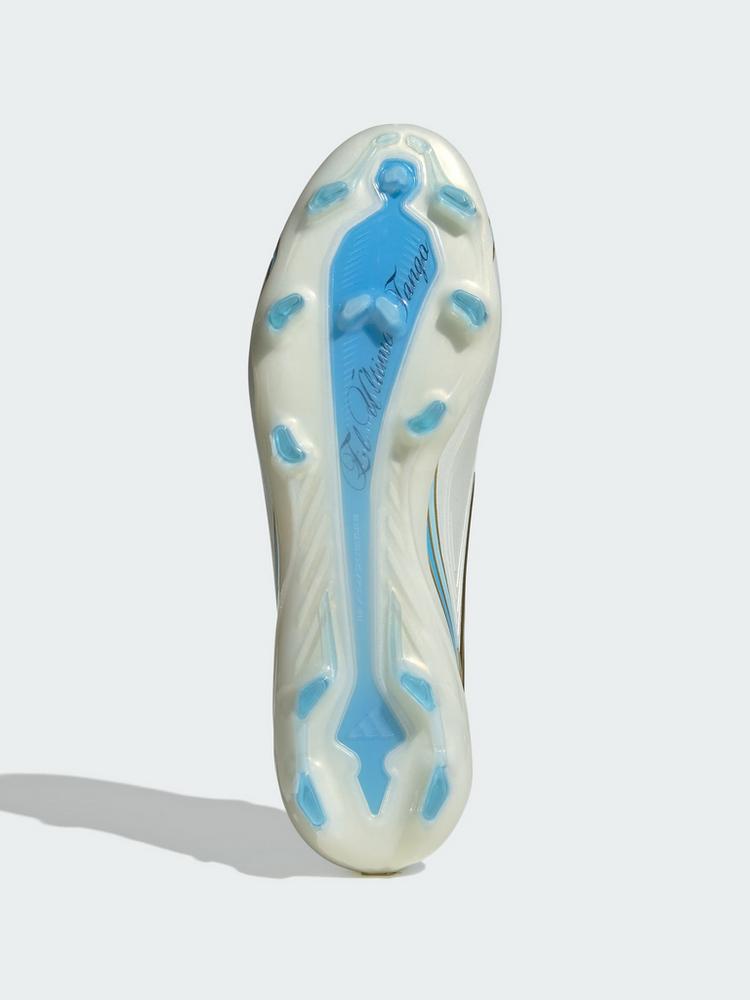 adidas adidas F50 MESSI PRO FG Fu&szlig;ballschuh Fu&szlig;ballschuhe - Ivory / Semi Blue Burst / Icey Blue - 1 | SportScheck