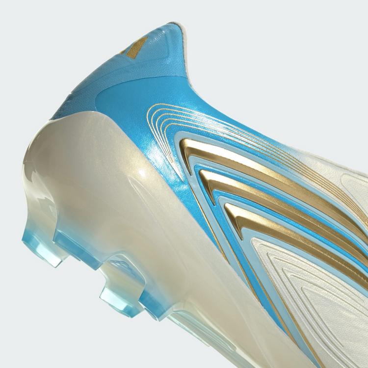 adidas adidas F50 MESSI PRO FG Fu&szlig;ballschuh Fu&szlig;ballschuhe - Ivory / Semi Blue Burst / Icey Blue - 5 | SportScheck