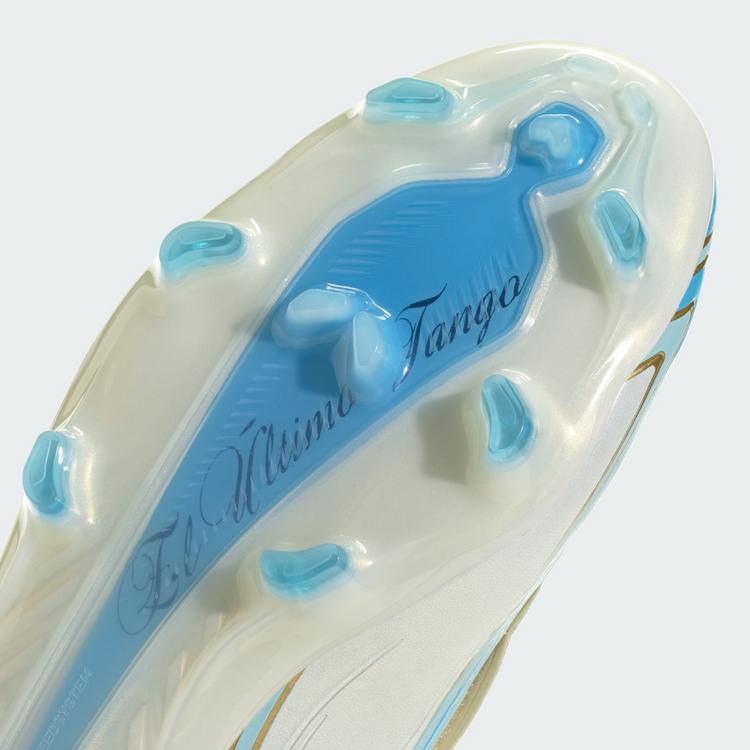 adidas adidas F50 MESSI PRO FG Fu&szlig;ballschuh Fu&szlig;ballschuhe - Ivory / Semi Blue Burst / Icey Blue - 6 | SportScheck