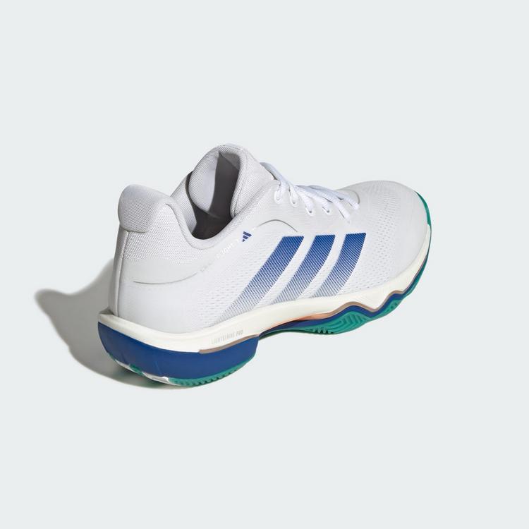 adidas adidas CRAZYFLIGHT&nbsp;7 Schuh Hallenschuhe Herren - Cloud White / Royal Blue / Equipment Green - 4 | SportScheck