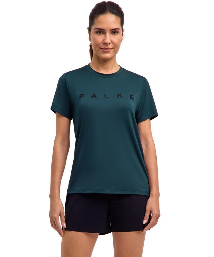 Falke Falke Trekking Logo T-Shirt Damen - holly (7385) - 0 | SportScheck