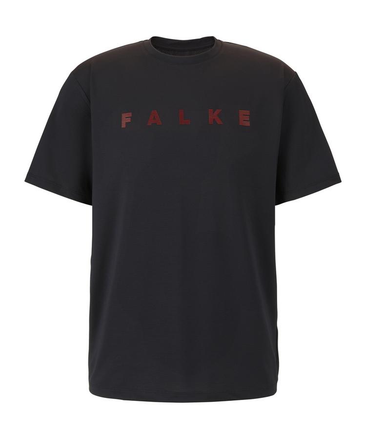 Falke Falke Trekking Logo T-Shirt Herren - black (3000) - 0 | SportScheck