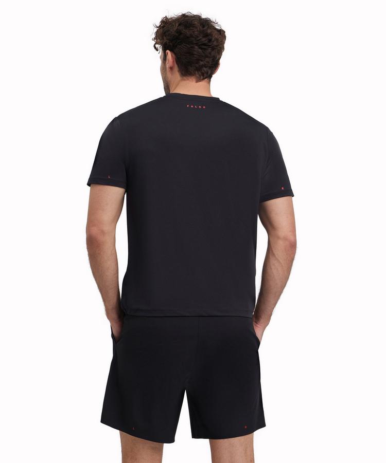 Falke Falke Trekking Logo T-Shirt Herren - black (3000) - 0 | SportScheck