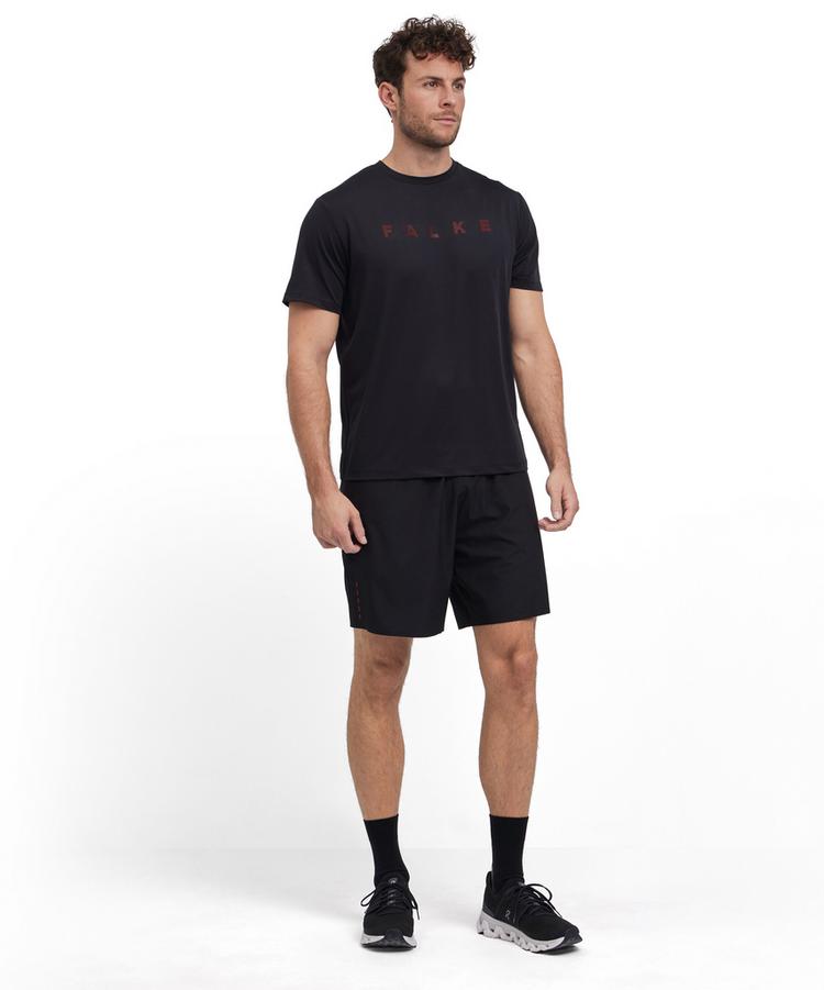 Falke Falke Trekking Logo T-Shirt Herren - black (3000) - 1 | SportScheck