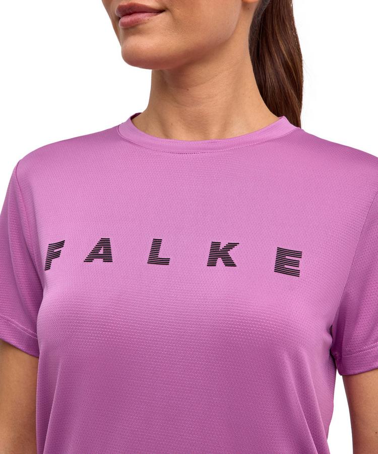 Falke Falke Trekking Logo T-Shirt Damen - mulberry (8062) - 3 | SportScheck