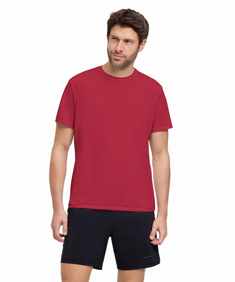 Falke Falke Trekking Perform Better Tee T-Shirt Herren - ruby (8830) - 0 | SportScheck