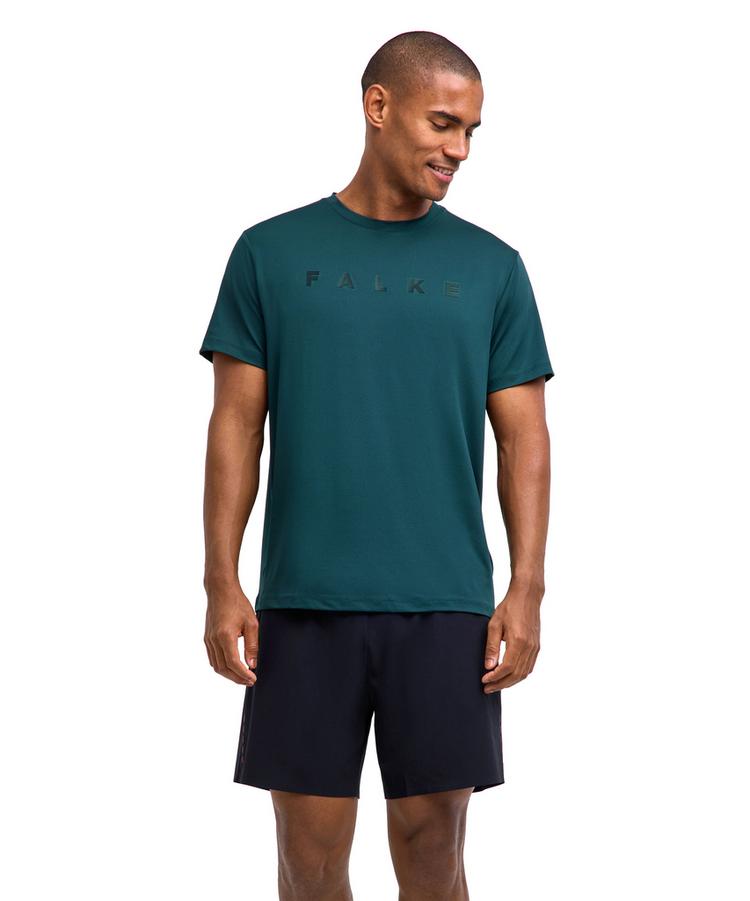 Falke Falke Trekking Logo T-Shirt Herren - holly (7385) - 0 | SportScheck