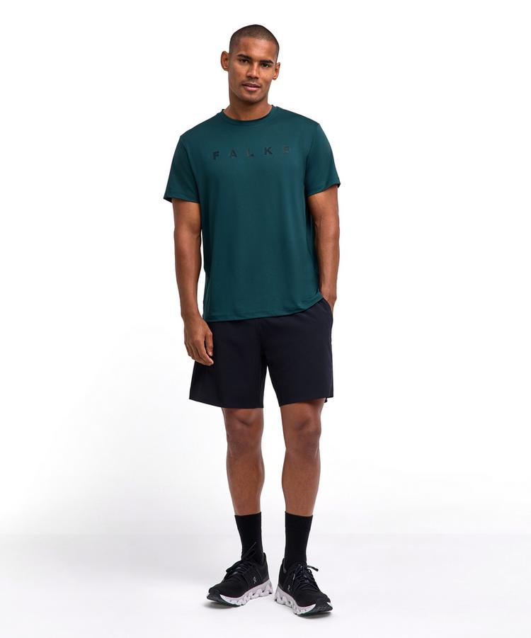 Falke Falke Trekking Logo T-Shirt Herren - holly (7385) - 1 | SportScheck