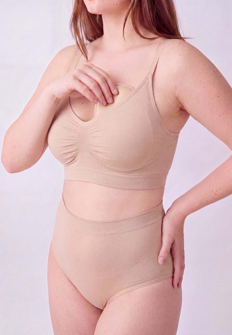 Snocks Snocks Shaping BH mit Spaghettitr&auml;gern BH Damen - beige - 2 | SportScheck
