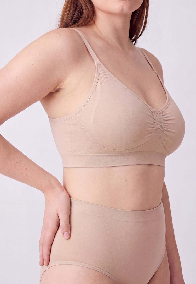 Snocks Snocks Shaping BH mit Spaghettitr&auml;gern BH Damen - beige - 3 | SportScheck