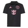 adidas Inter Miami 26/27 Ausw&auml;rtstrikot Messi Teamtrikot Kinder - Black / Bliss Pink