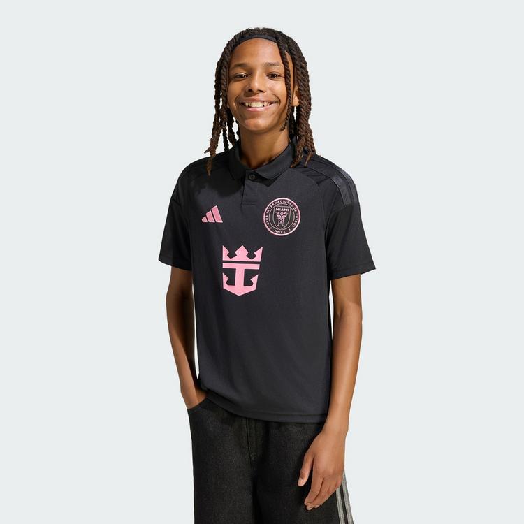 adidas adidas Inter Miami 26/27 Ausw&auml;rtstrikot Messi Teamtrikot Kinder - Black / Bliss Pink - 0 | SportScheck