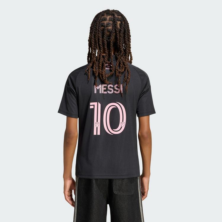 adidas adidas Inter Miami 26/27 Ausw&auml;rtstrikot Messi Teamtrikot Kinder - Black / Bliss Pink - 1 | SportScheck