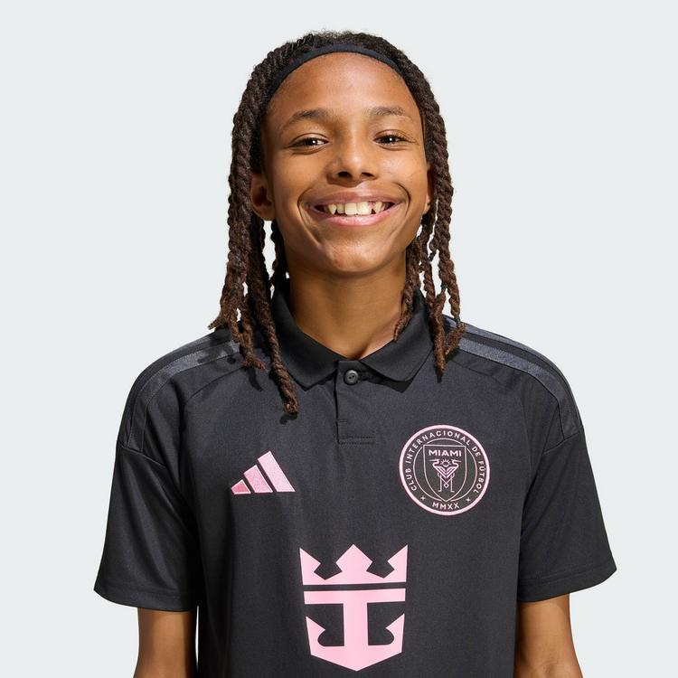 adidas adidas Inter Miami 26/27 Ausw&auml;rtstrikot Messi Teamtrikot Kinder - Black / Bliss Pink - 1 | SportScheck