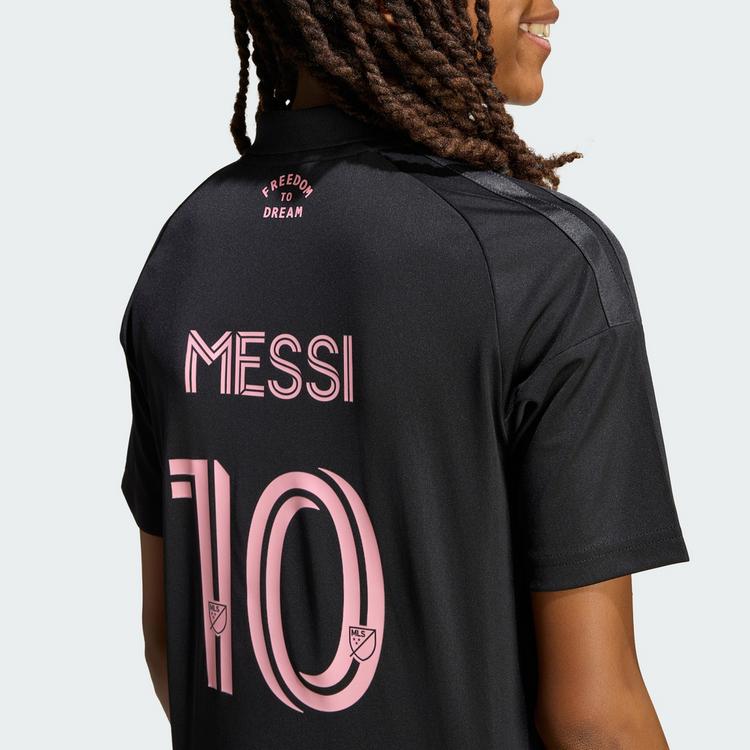 adidas adidas Inter Miami 26/27 Ausw&auml;rtstrikot Messi Teamtrikot Kinder - Black / Bliss Pink - 2 | SportScheck