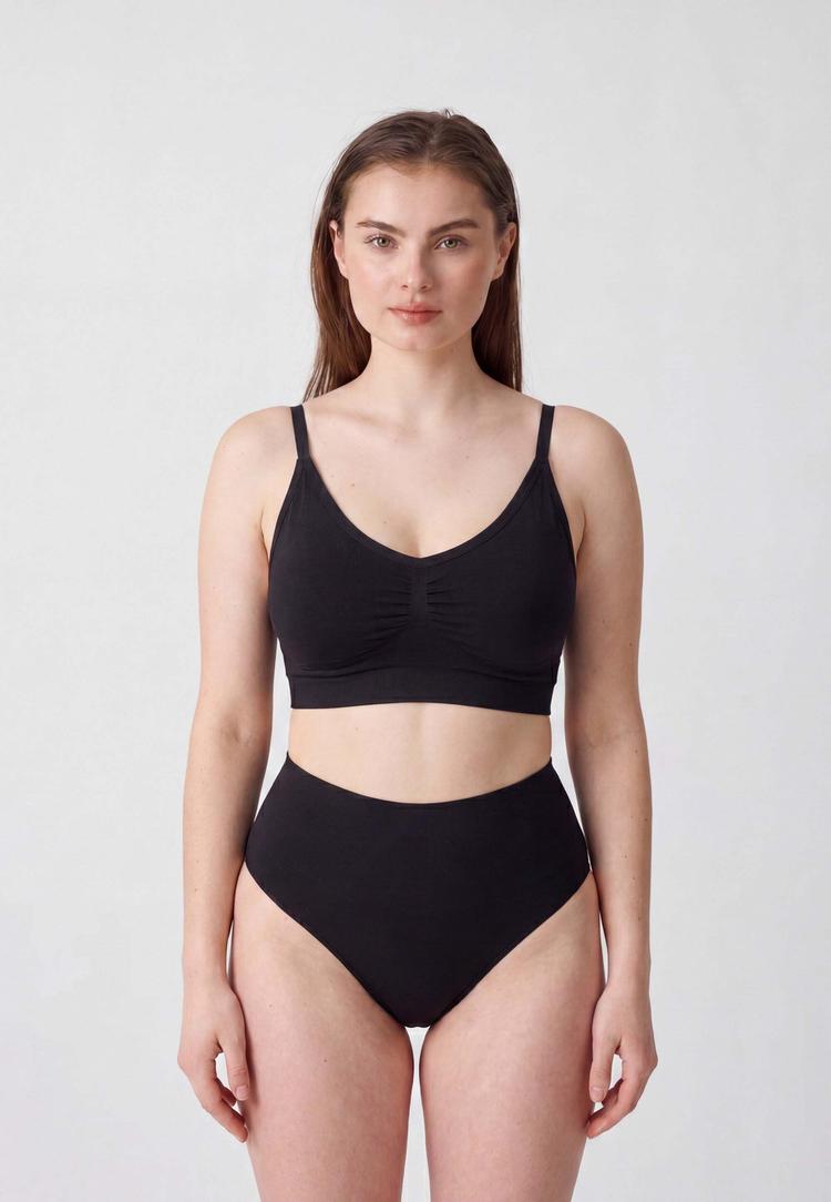 Snocks Snocks Shaping BH mit Spaghettitr&auml;gern BH Damen - Schwarz - 1 | SportScheck