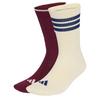 adidas Stadium Grafik Socken 2er-Pack Socken - Maroon / Ivory / Dark Blue
