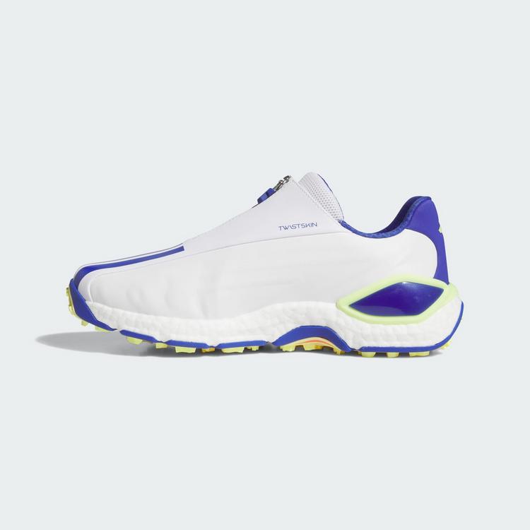 adidas adidas CODECHAOS 27 BOA SPIKELESS GOLFSCHUH Sneaker Herren - Cloud White / Dual Indigo / Frozen Lemon - 5 | SportScheck