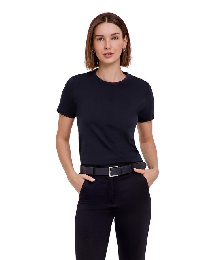 Falke Falke Crew Neck T-Shirt Damen - black (3000) - 0 | SportScheck