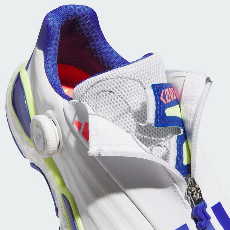 adidas adidas CODECHAOS 27 BOA SPIKELESS GOLFSCHUH Sneaker Damen - Cloud White / Dual Indigo / Frozen Lemon - 7 | SportScheck