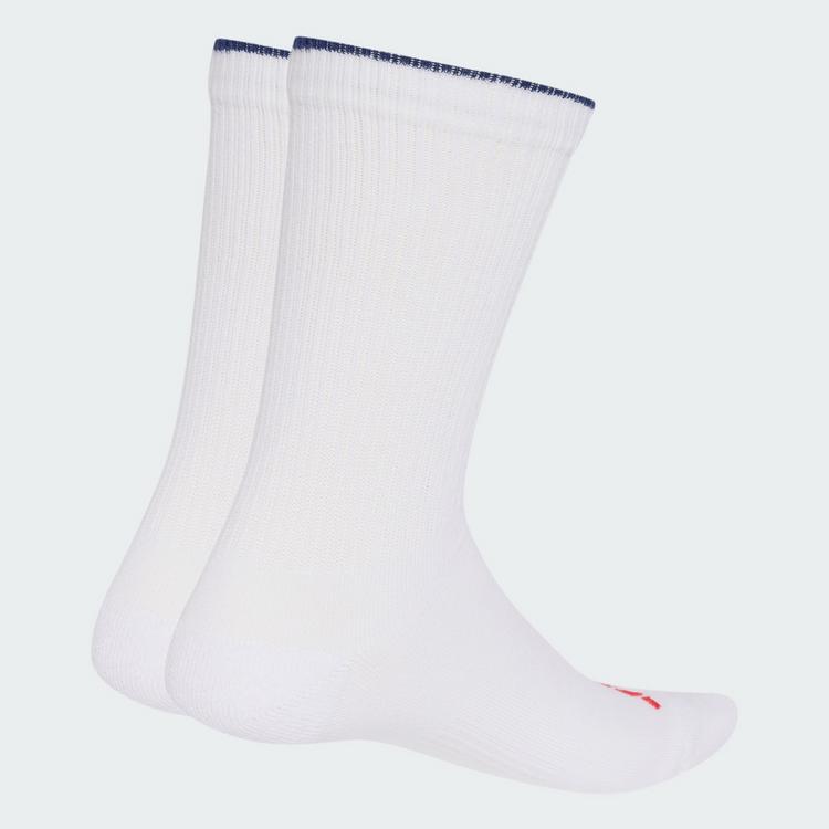 adidas adidas Food Graphic Crew Socken, 2 Paar Socken - White / Pure Ruby / Dark Blue - 0 | SportScheck