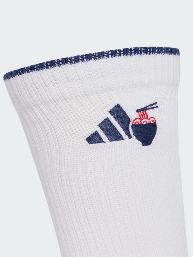 adidas adidas Food Graphic Crew Socken, 2 Paar Socken - White / Pure Ruby / Dark Blue - 1 | SportScheck