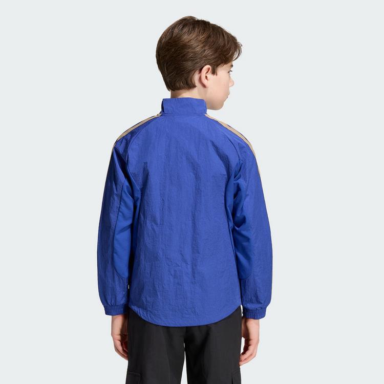 adidas adidas Italien Kids Anthem Heimjacke Trainingsjacke Kinder - Bold Blue - 1 | SportScheck