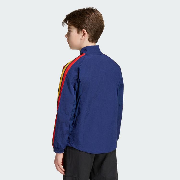 adidas adidas Spanien Kids Anthem Heimjacke Trainingsjacke Kinder - Dark Blue - 1 | SportScheck