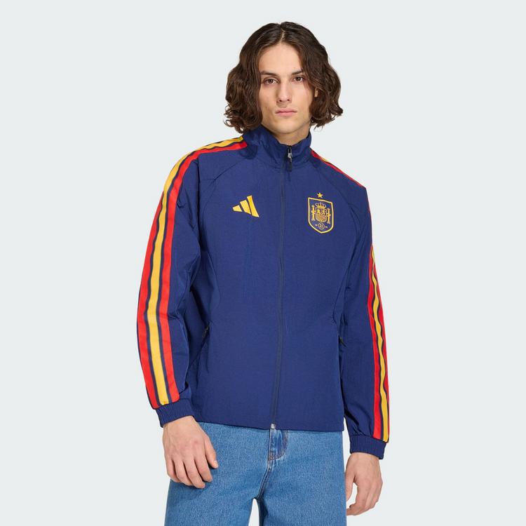 adidas adidas Spanien Anthem Heimjacke Trainingsjacke Herren - Dark Blue - 0 | SportScheck