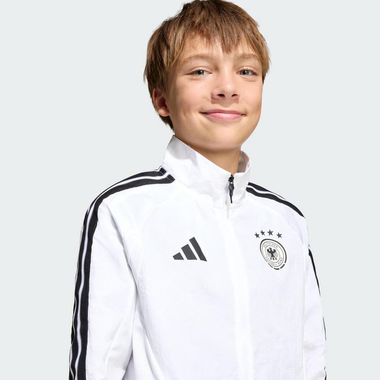 adidas adidas Deutschland Kids Anthem Heimjacke Trainingsjacke Kinder - White - 1 | SportScheck
