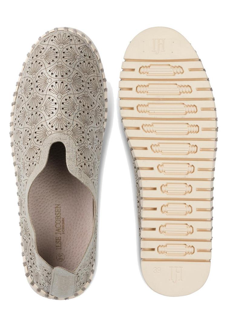 Ilse Jacobsen Ilse Jacobsen TULIP3484 Slipper Damen - Silver Pearled Ivory - 0 | SportScheck