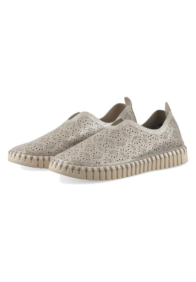 Ilse Jacobsen Ilse Jacobsen TULIP3484 Slipper Damen - Silver Pearled Ivory - 0 | SportScheck