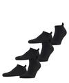 Falke Cool Kick Bundle 3-Pack Sneaker Socken - black (3000)