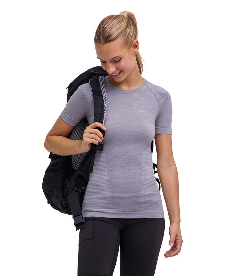 Falke Falke Backpack-Ready Shirt Funktionsshirt Damen - grey-heather (3757) - 0 | SportScheck
