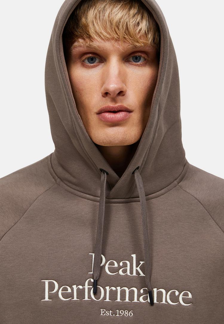 Peak Performance Peak Performance M Original Hood Sweatshirt Herren - hellbraun - 0 | SportScheck