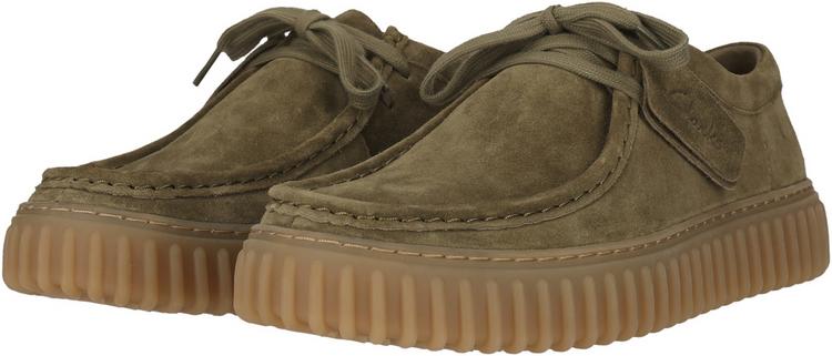 Clarks Clarks Torhill Halbschuhe Herren - 3227 Olive Suede - 1 | SportScheck
