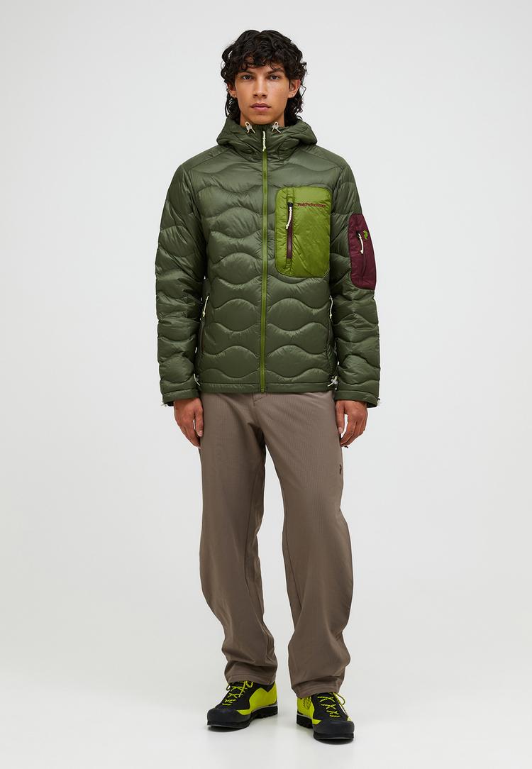 Peak Performance Peak Performance M Helium Utility Down Hood Jacket Daunenjacke Herren - olive - 0 | SportScheck