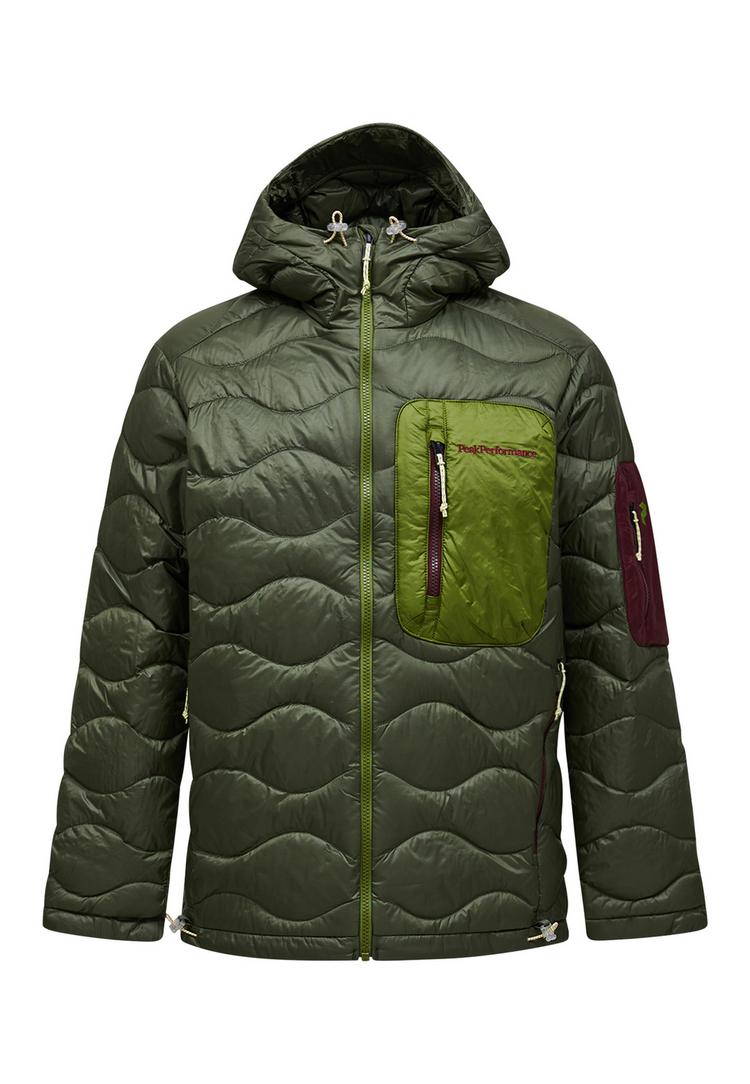 Peak Performance Peak Performance M Helium Utility Down Hood Jacket Daunenjacke Herren - olive - 0 | SportScheck