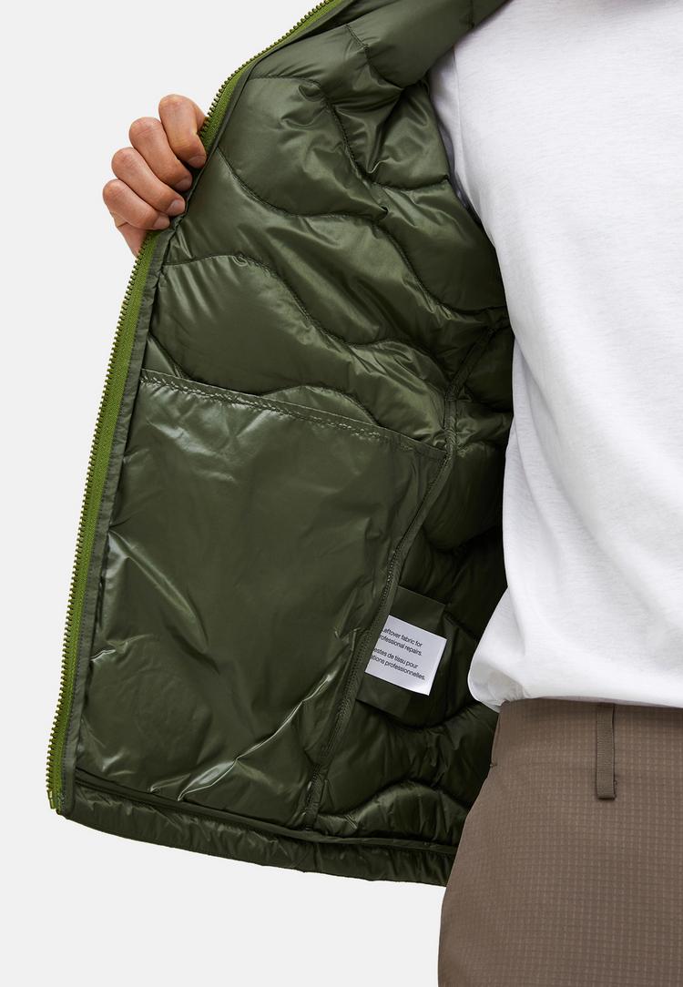 Peak Performance Peak Performance M Helium Utility Down Hood Jacket Daunenjacke Herren - olive - 0 | SportScheck