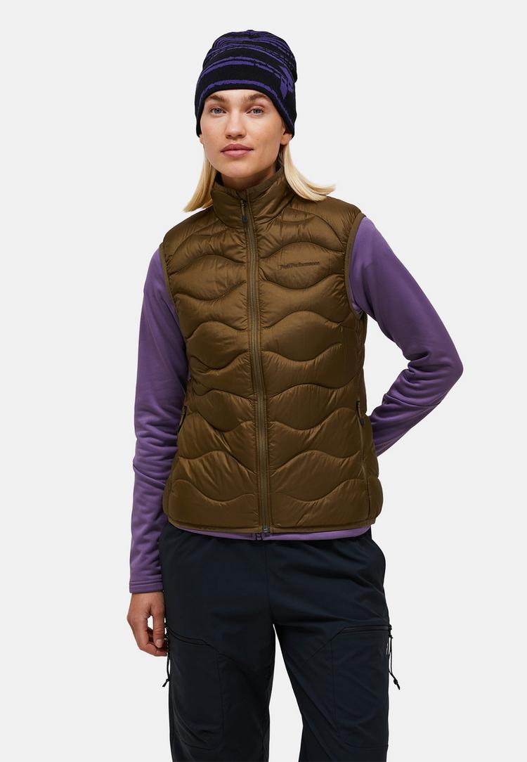 Peak Performance Peak Performance W Helium Down Vest Steppweste Damen - khaki - 1 | SportScheck