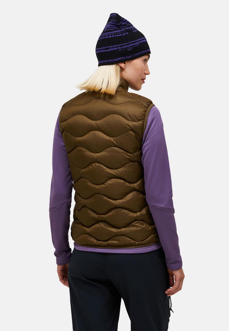 Peak Performance Peak Performance W Helium Down Vest Steppweste Damen - khaki - 0 | SportScheck