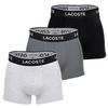 Lacoste Boxershort Unterhose Herren - Schwarz/Grau