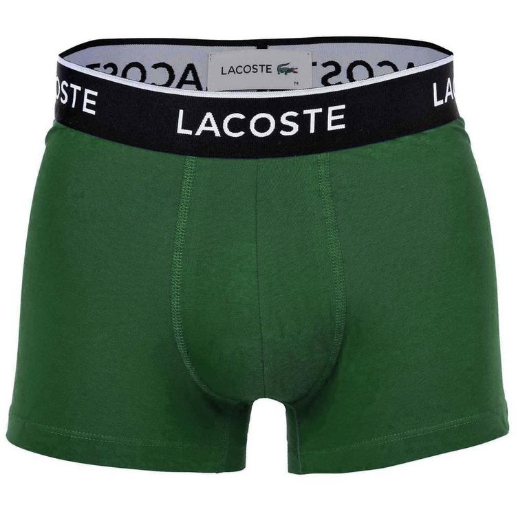 Lacoste Lacoste Boxershort Unterhose Herren - Schwarz/Gr&uuml;n - 0 | SportScheck
