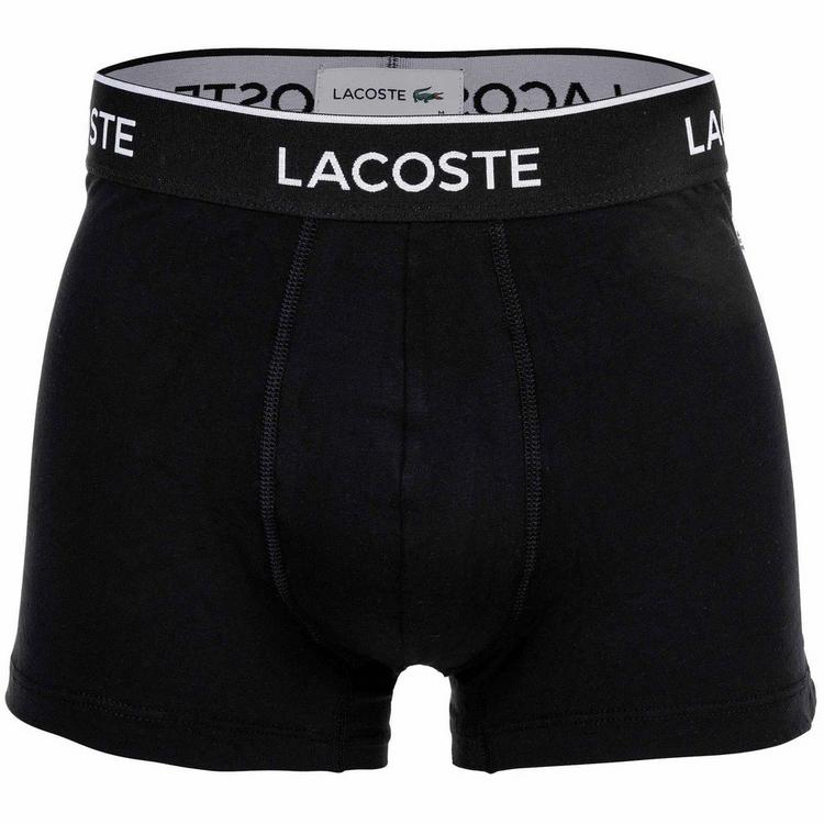 Lacoste Lacoste Boxershort Unterhose Herren - Schwarz/Gr&uuml;n - 2 | SportScheck