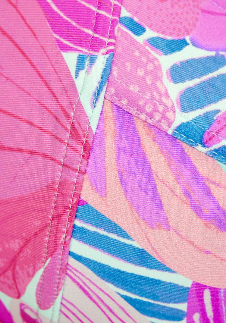 sunseeker sunseeker B&uuml;gel-Bikini-Top Bikini Oberteil Damen - pink-blau bedruckt - 1 | SportScheck